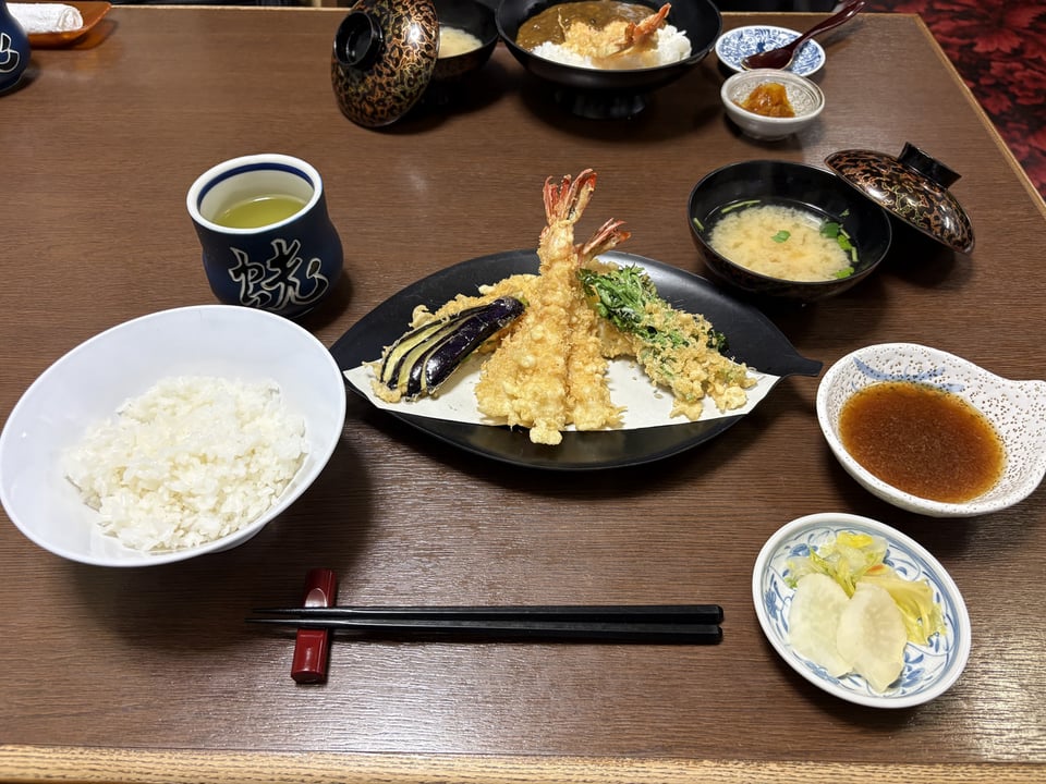 上天ぷら定食
