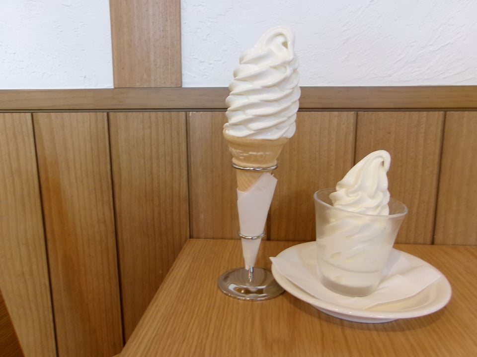 レストランエスペリオ、ソフトクリーム