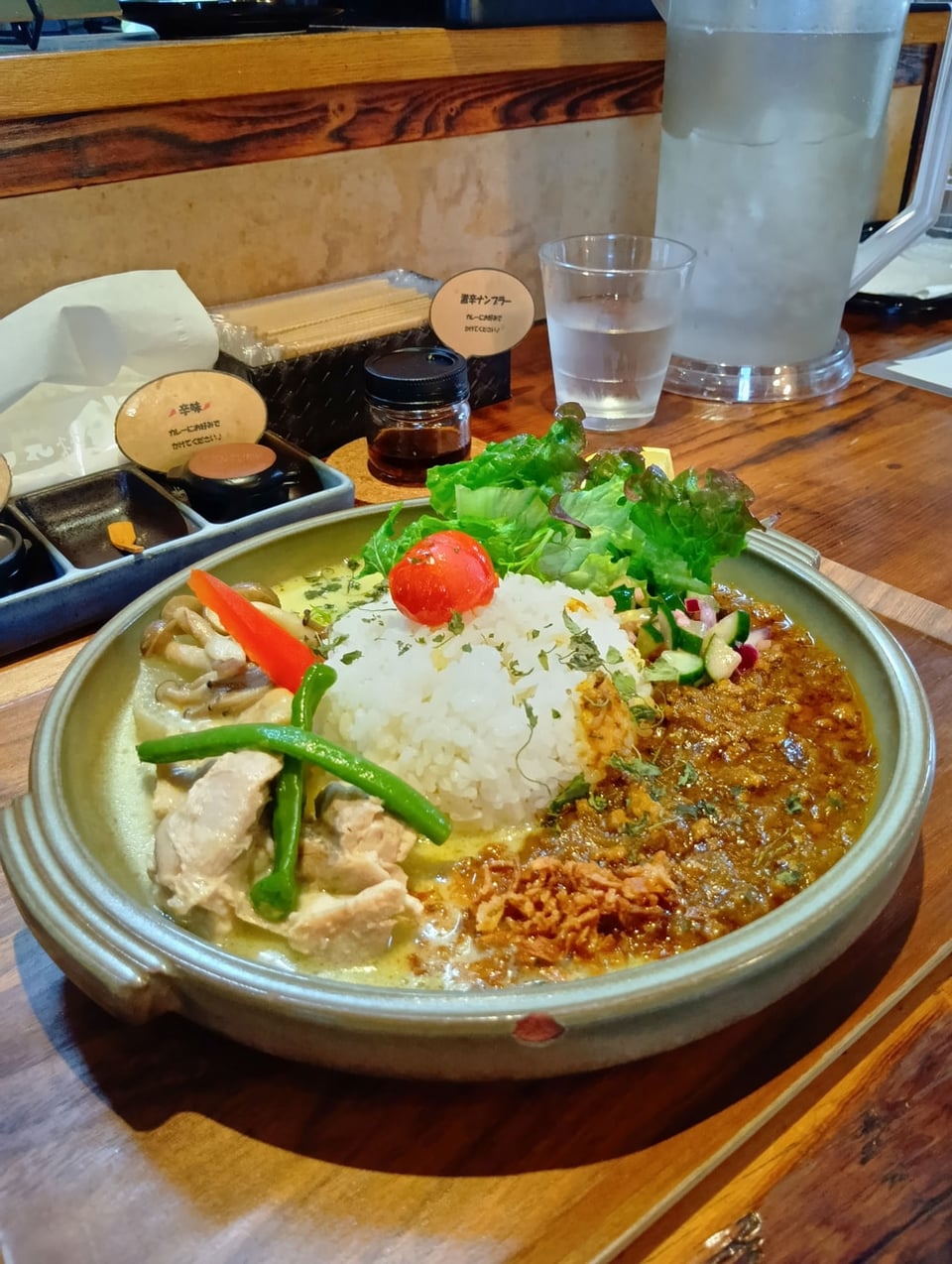 キーマ＆グリーンカレー