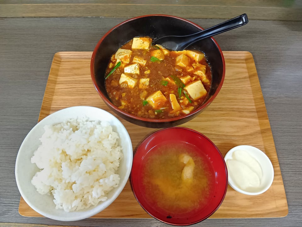 麻婆豆腐定食