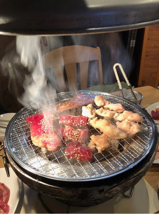 焼肉さん ライソン おひとり網焼肉グリル KDGC-008B 1個（直送品） - アスクル